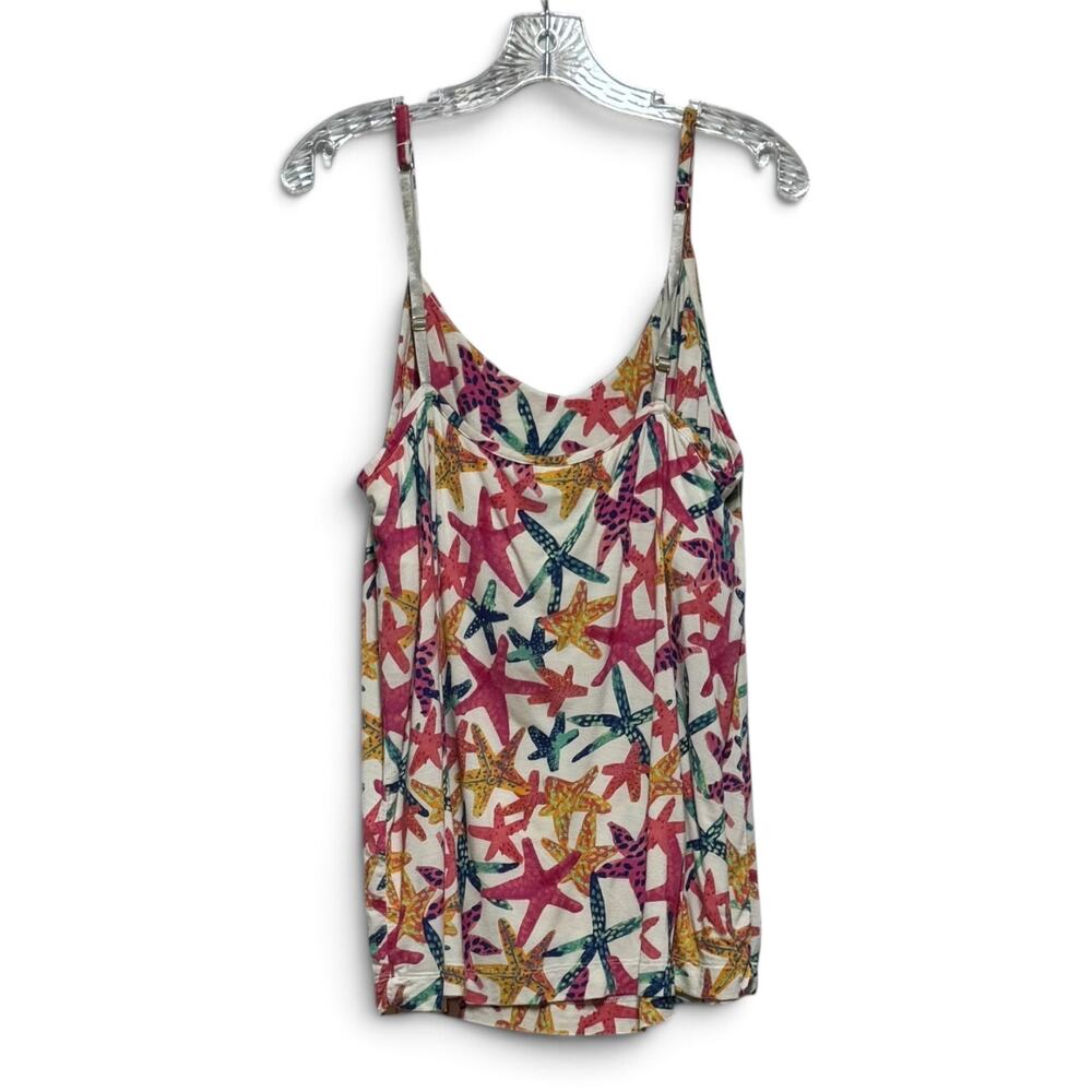 Soma Wide Leg Pajama Lounge Set Colorful Starfish XL - Picture 4 of 8